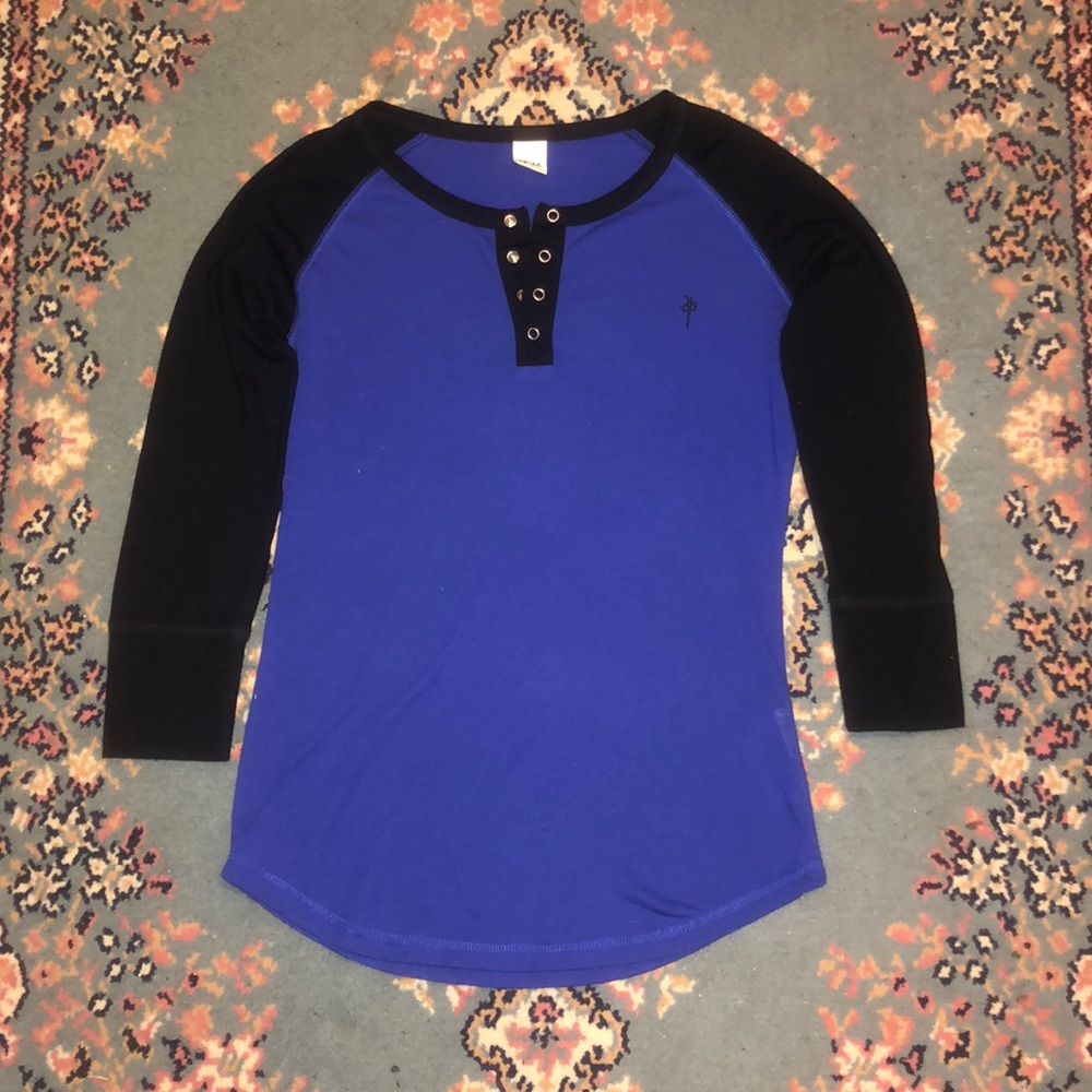 RDS Purple Baseball T-Shirt